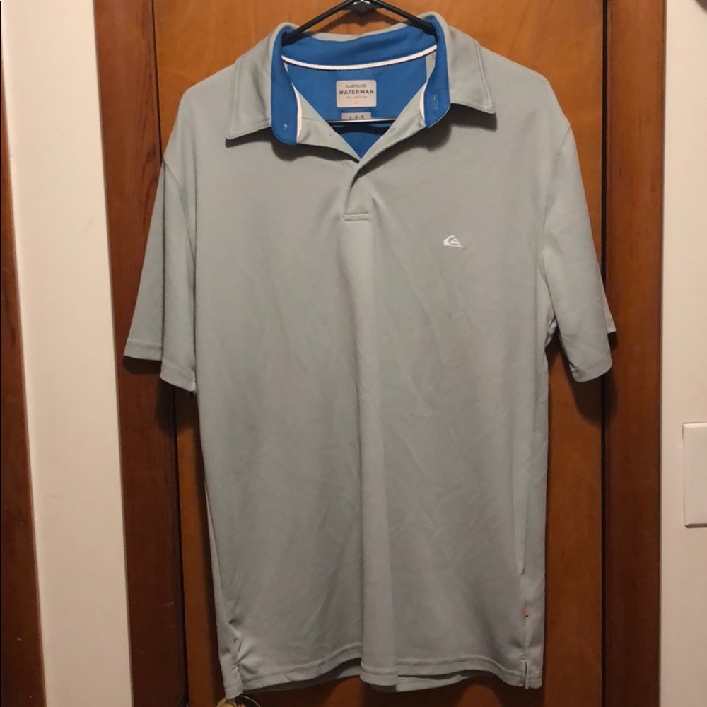 Quicksilver grey waterman polo